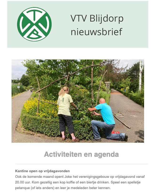 Nieuwsbrief-VTV-Blijdorp